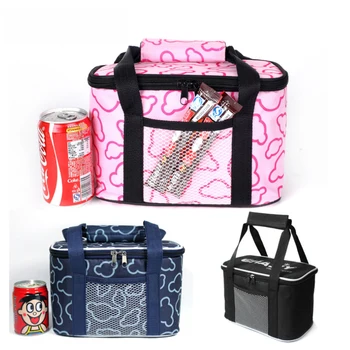 

Thickening Tote Portable Ice Pack For Trip Picnic Food Drink Insulation Cooler Bag Large Lunch Bag Waterproof Delivery Bags 5L