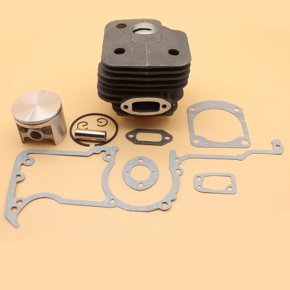 52mm Cylinder Head Piston Gasket Engine Motor Kit For HUSQVARNA 268 272 272K 272XP Chainsaw