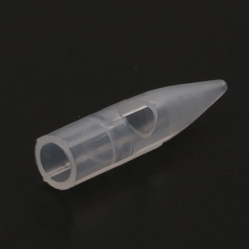 50 Pcs 1R Tips Permanent Make Up Eyebrow and Lip Makeup Needles Caps For Drangon / Mosaic / Merlin Machine