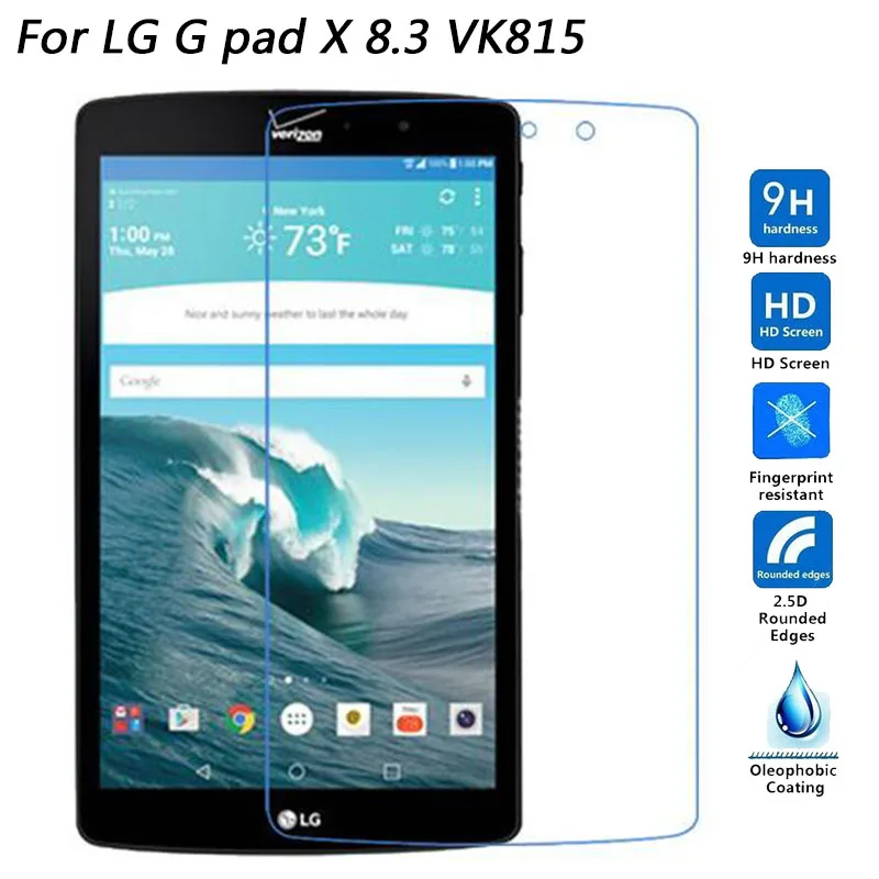 9H Tempered Glass Screen Protector For LG G PAD 4 8.0 FHD V533/X2 PLUS pad X 8.3 VK815 Tablet Protective Film | Мобильные телефоны