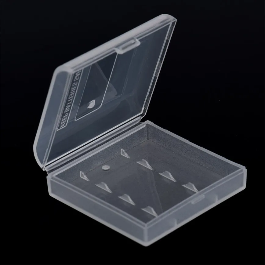 

E5 Hot Portable Hard Plastic Battery Case Holder Storage Box for 4xAAA Batteries jun21