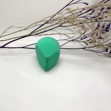 1 шт. зеленый косметический аппликатор супер мягкий спонж для нанесения пудры Гладкий спонж для пудры и основы косметика