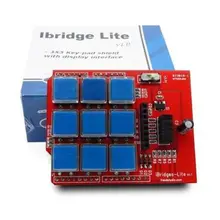 3x3 клавиатура Щит 5110 ЖК-дисплей Дисплей доска 3.3 В 5 В