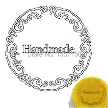 Ручной работы узор с ручкой мини DIY мыло ручной работы Stamp chaprter печать