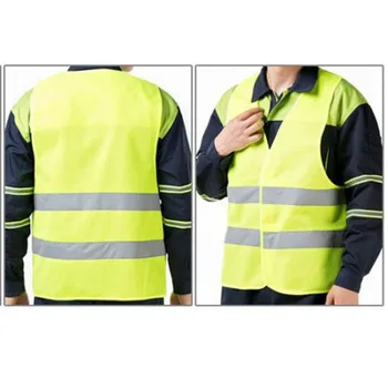 

Overalls For Men Workmen Reflective Vest Waistcoat Reflective Work Clothes Universal Yellow Protest Safety Vest