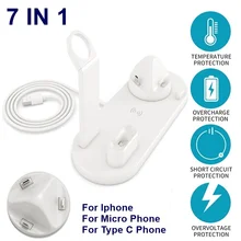 Tongdaytech 10 Вт Qi Беспроводная зарядная док-станция Подставка для держателя телефона Быстрое беспроводное зарядное устройство Зарядка для Apple Watch Series 4 3 2 1