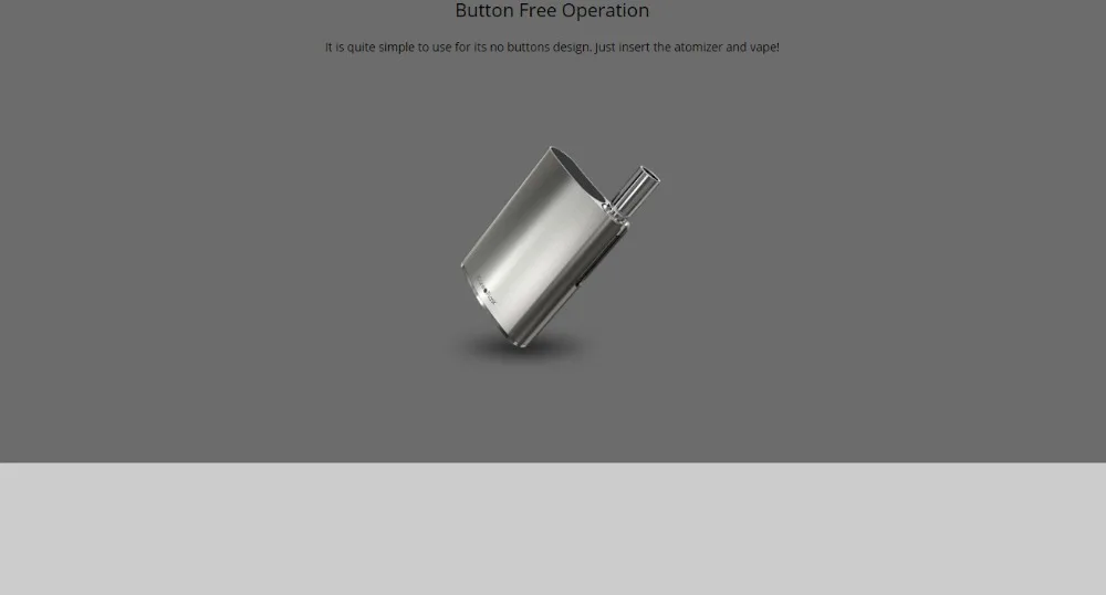 Original Eleaf iCare Flask Kit with built-in 520mAh battery Palm size & light design no buttons Electronic Cigarette 01 (7)