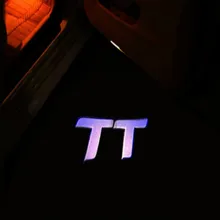 JURUS 2017 New 2 x Led Door Logo Laser Projector Light For Audi light A1 A3