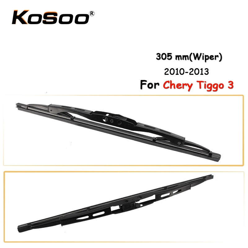 

KOSOO Auto Rear Car Wiper Blade For Chery Tiggo 3, 305mm (2010-2013) Rear Window Windshield Wiper Blades Arm,Car Accessories
