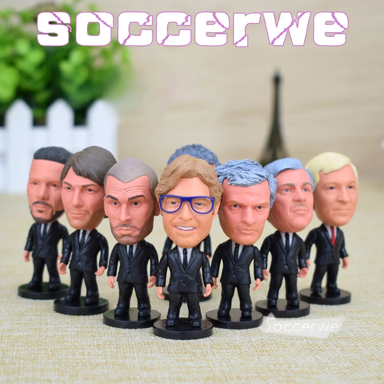 

Soccer Football Coach [14PCS + Display Box] Figurine 2.5" Action Dolls Nice fans GIFT