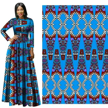 

2019 Wholesale printed fabric of all Cotton fabrics for African Apparel fabric by the yard african wax african print cloth