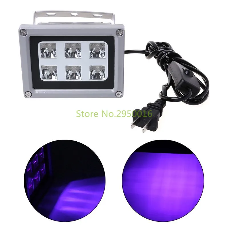 

New UV Resin Curing Light 405nm Solidify Photosensitive LED Lamp 60W Output Accessories for SLA DLP 3D Printer US/EU Plug C26