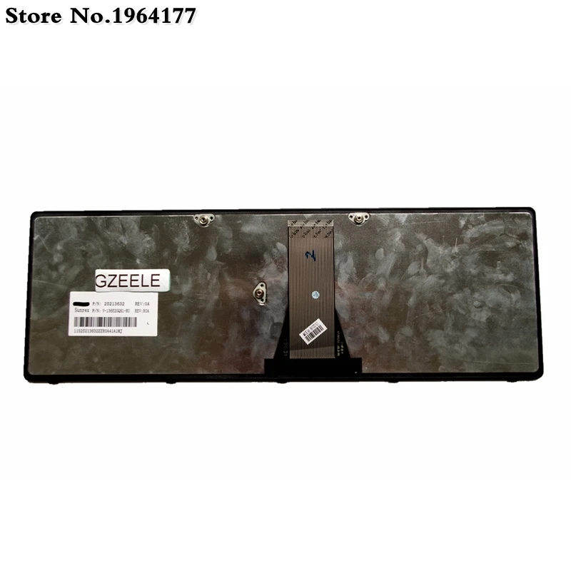 Teclado Engraçado para Computador Portátil Lenovo Novo Teclado para Ideapad G500h S500 S500c G505s G510s S510p Z510 Flex 15 S500t Z501 15d Teclado de substituição - Imagem 4