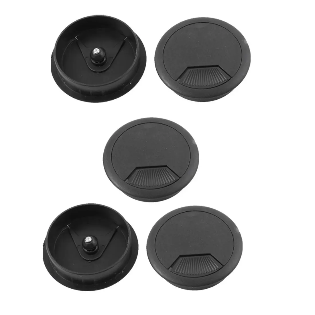 

Office PC Desk Cable Cord Organizer Grommet Hole Plastic Cover 5pcs Dropshipping
