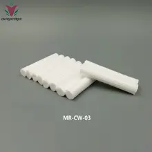 200 шт./лот, высокое качество, сменный пустой Ингалятор, фитили, эфирное масло, хлопок, фитили для пластмассовых носовых ингаляторов