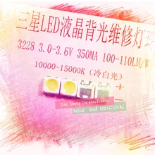 1000 шт. для SAMSUNG 2828 светодиодный подсветка TT321A 1,5 Вт-3W с зенером 3228 2828 холодный белый ЖК-подсветка для ТВ приложения 2828