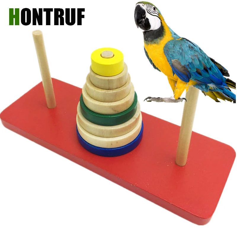 

Medium and large parrot educational toys interactive intellectual development toy pet toy supplies training bird tool puzzle