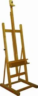 

Heavy duty studio easel, beech or elm wood, with or without wheels