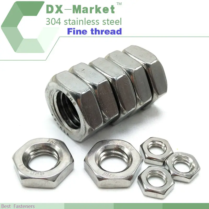 M20 * 2 0 p 20 шт шестигранная тонкая гайка 439 304 нержавеющая сталь Антикоррозийная