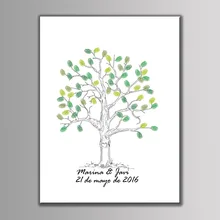 Ynaayu 1 шт. для свадьбы, свадебные сувениры индивидуальные имена Дата пожелания дерево вывеска infingerprint творческая фигура украшение для свадьбы