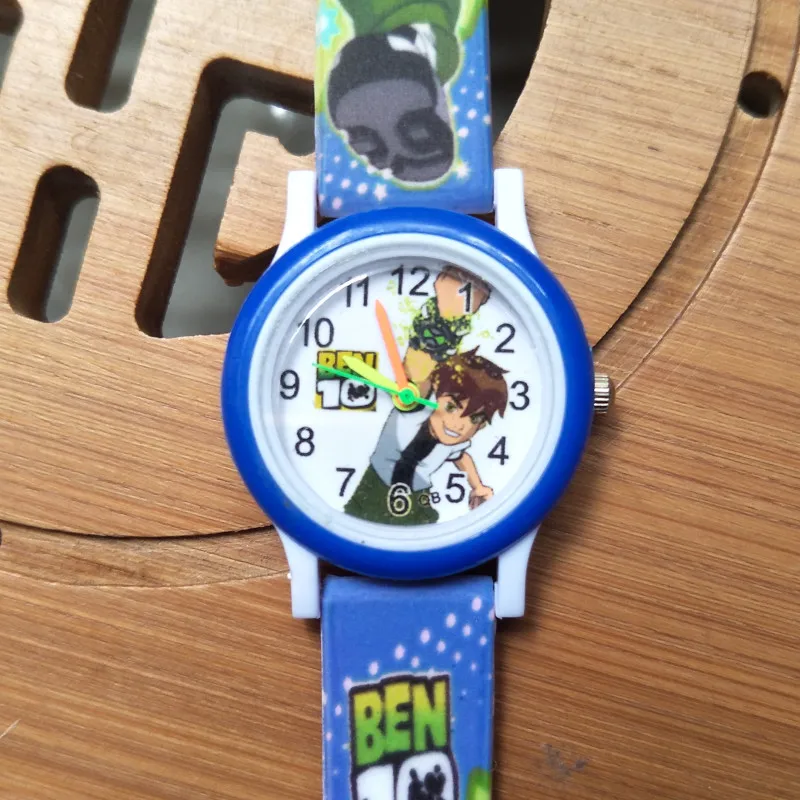 Newest products Printed strap Kids Watches for Boys Girls Kid gift clock Student Children Quartz Wrist 3