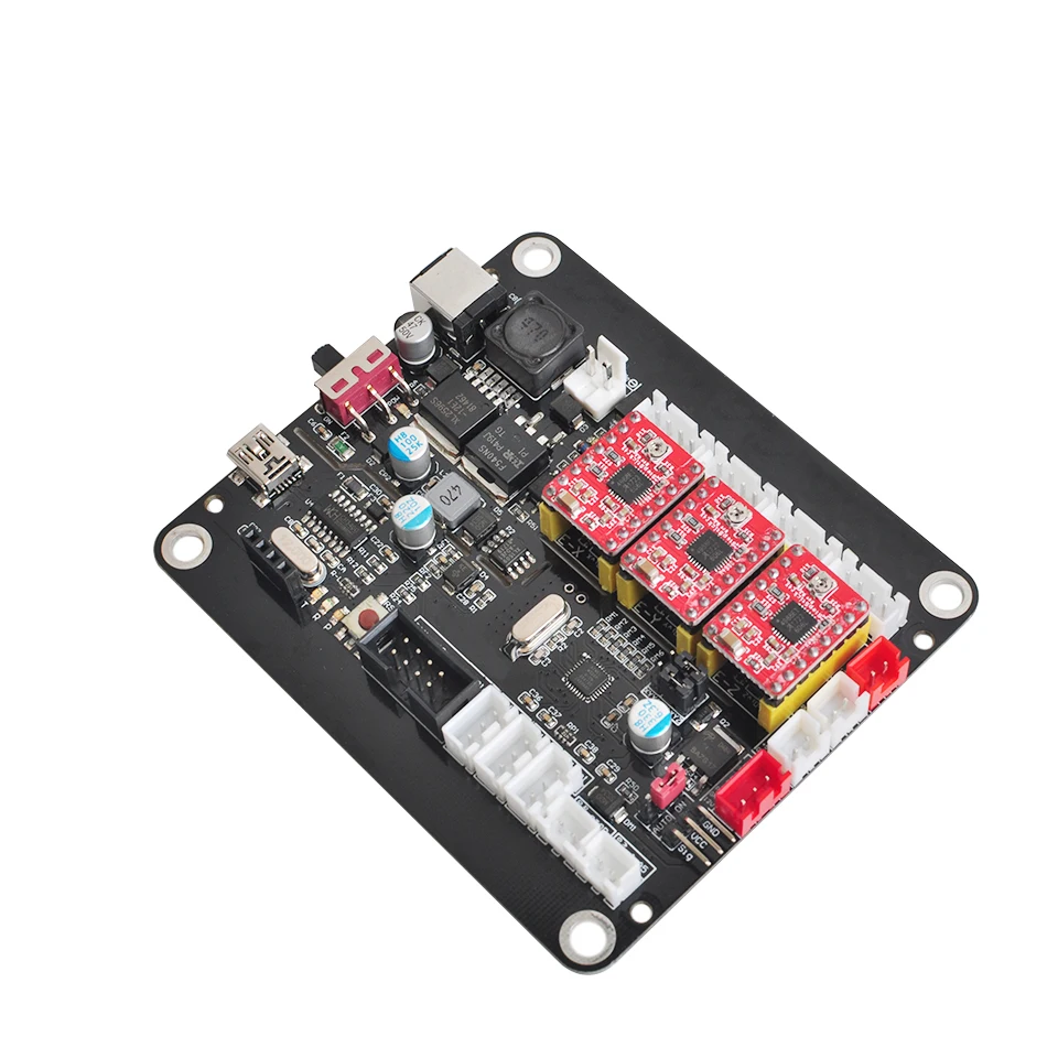  Nuevo controlador de 3 ejes Control CNC tablero USB doble Y tablero de eje con Control GRBL para má