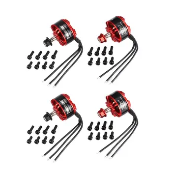 

4Pcs DXW DX2207 2500KV 3-6S CW/CCW Brushless Motor for RC Racing Drone Multicopter Airplane Helicopter Quadcopter Aircraft