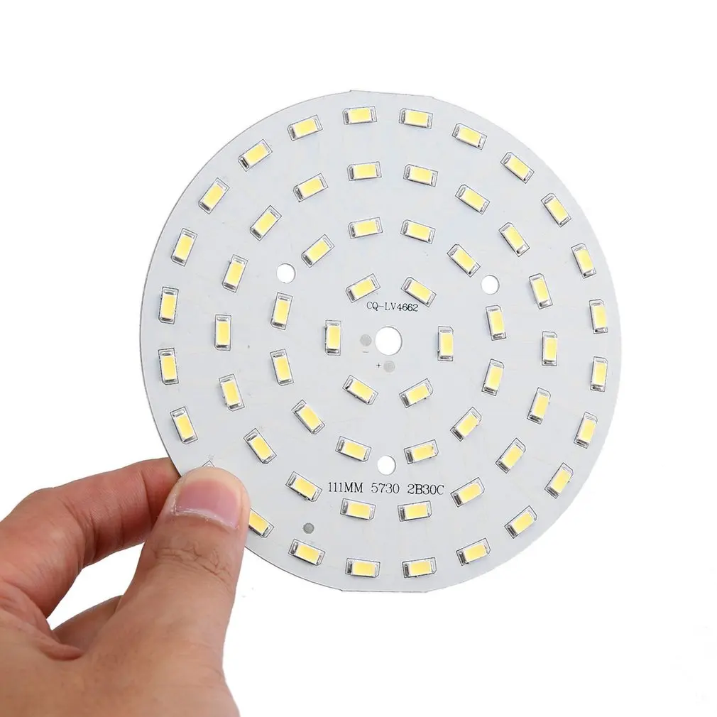 

30W 110mm Pure White 60LED SMD 5730 LED Light Downlight Plate LED Ceiling Lamp Board LED Chip Module Aluminum Board