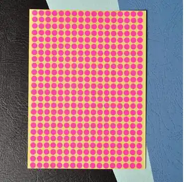 small red dot stickers