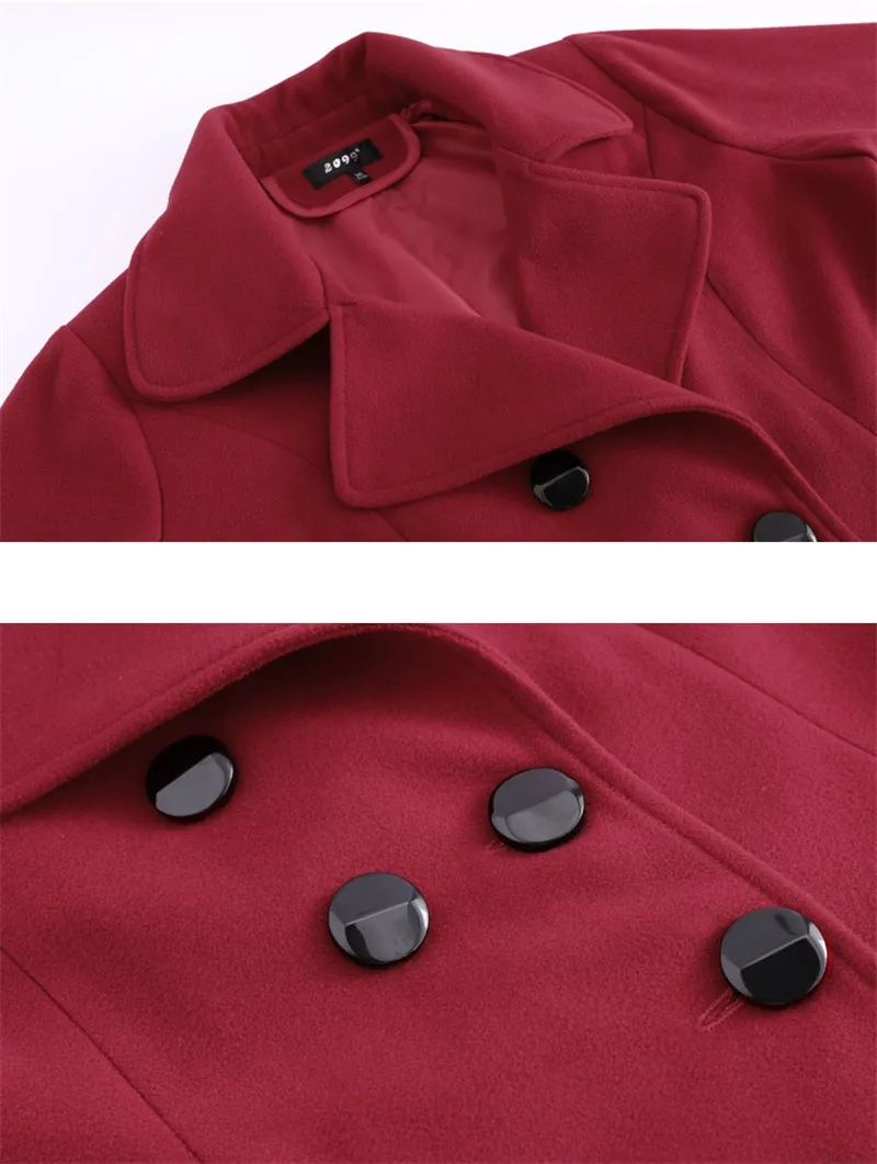 Супер большой размер 4XL-10XL, Женское шерстяное пальто осень-зима, приталенные женские длинные шерстяные куртки, пальто большого размера N302