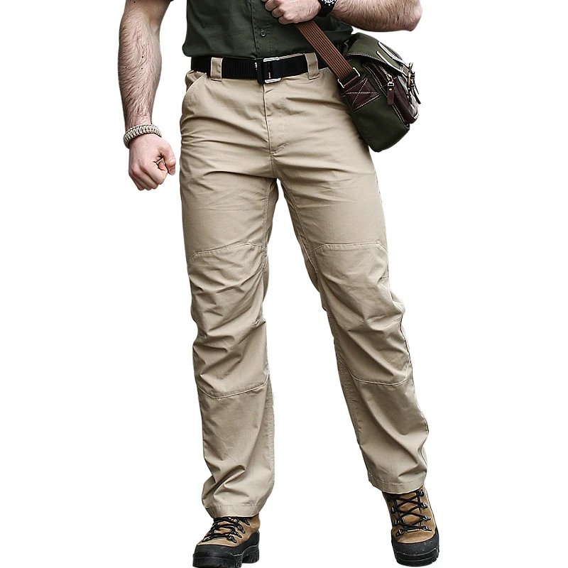 LACKWAR Tactical Waterproof Pants Men Outdoor Climbing Trekking