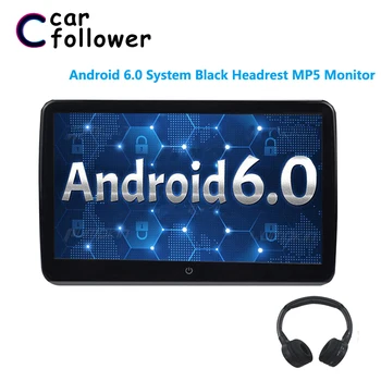 

10.6 Inch Car Headrest Monitor Android 6.0 1920*1080 HD 1080P Video IPS Touch Screen 3G WIFI USB/SD/HDMI/IR/FM/Bluetooth