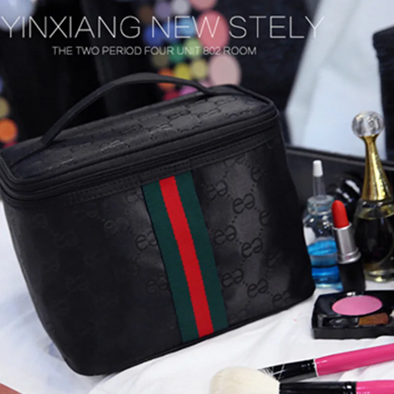 

Korean version of the new portable storage bag large capacity left stationery wash bag Lw
