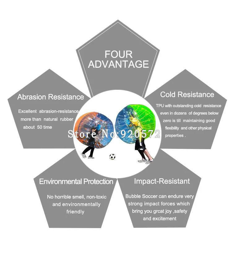 Цена по прейскуранту завода-изготовителя! Дешевые 1 м Зорб мяч, человек пузырь футбольный костюм, надувной бампер мяч для детей