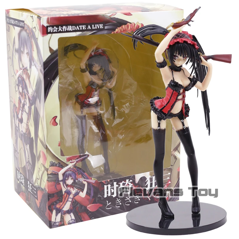 

Anime Date A Live Tokisaki Kurumi Nightmare Figurine Action Figure Toy Brinquedos Figurals Collection DAL Model Gift