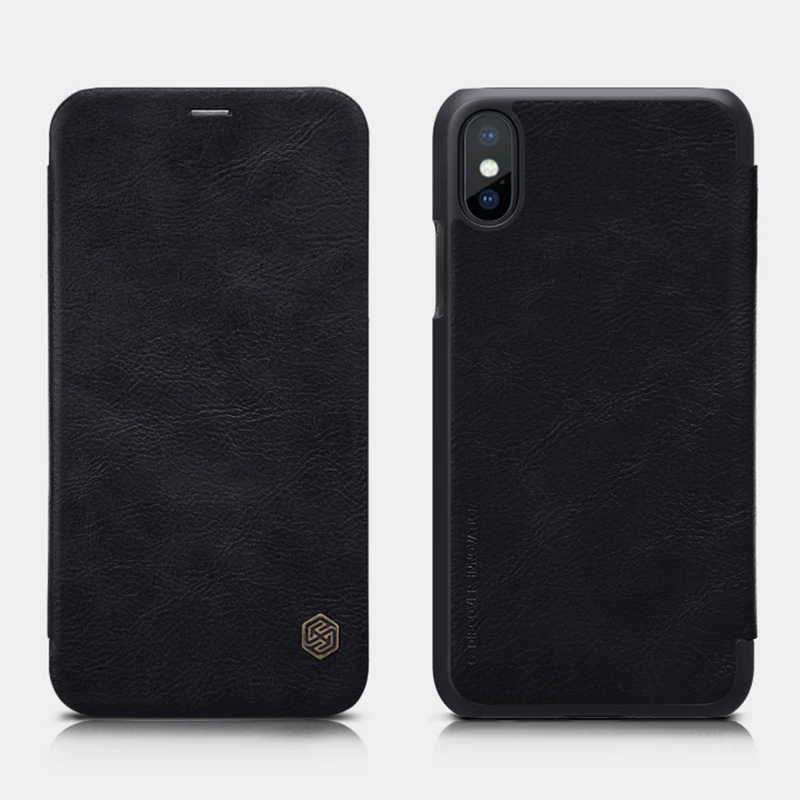

Nillkin Luxury Wallet Pouch For IPhone XS Max Ultra Thin Matte Leather Flip Cover Card Slot Case For IPhone X XR XS XS Max Case