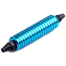 Engine Glow Fuel Back Pressure Cooler Alloy Aluminum For 1 10 1 8 RC Car Upgraded