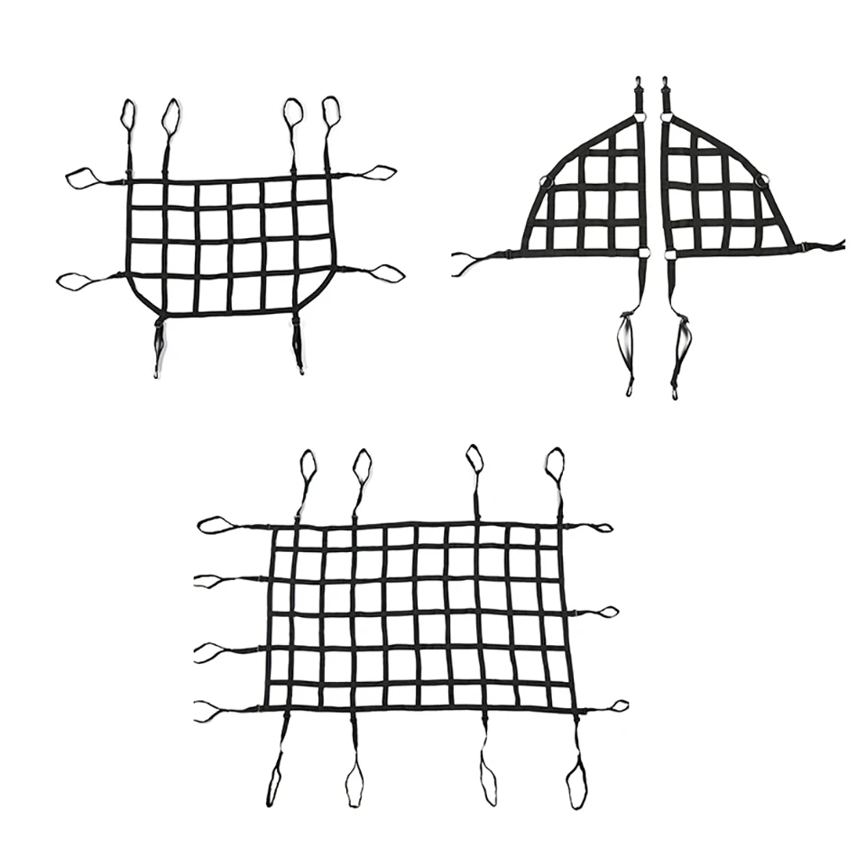BAWA Автомобильная верхняя крыша крышка многофункциональная сетчатая боковая кузов багажник грузовая сетка для Jeep Wrangler JK 2007- автомобильный Стайлинг установка сетка