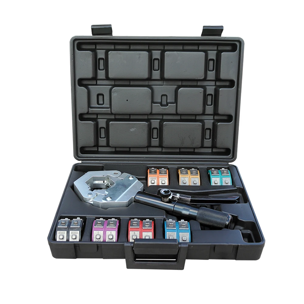 

1500 Hydra-Krimp A/C Hose Hydraulic Crimper Kit Hose Fittings Crimping Tool Set