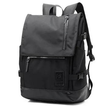 

071917 newhotstacy men fashion double shoulder school bag computer backpack