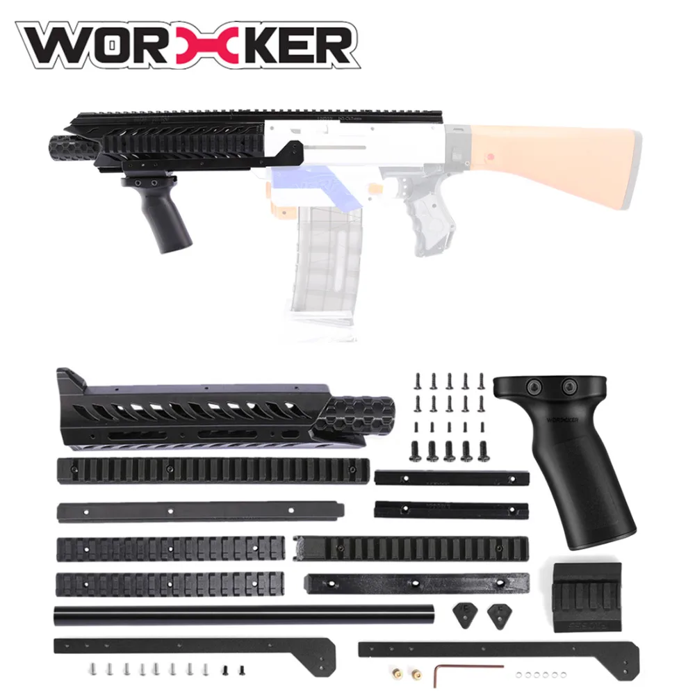 

Worker f10555 3D Printing Adder Front Tube Kit Drop-down Suit for Nerf Retailator