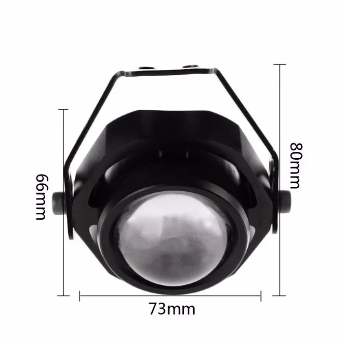 1 PCS  Led Drl Eagle Eye Light  Fog Lights  Daytime Running Light Suit for Car  Motorcycle Truck  Coach (5)