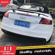 Для Audi TT Quattro спойлер- для Audi TT TF надрезаемая подкладка, abs Материал заднего крыла первоклассника Цвет задний спойлер