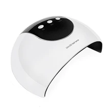 24 Вт Сушилка для ногтей УФ светодиодный Гель-лак отверждения лампы с нижней 30 s/60 s таймер ЖК-подсветка витрины для сушка ногтей решение