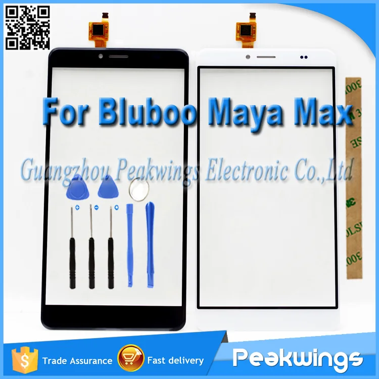 6," дюймовый датчик касания для bluboo Maya Max сенсорный экран дигитайзер замена панели
