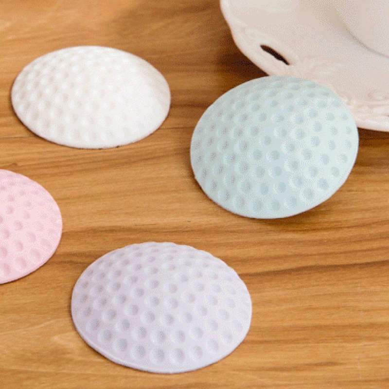 Self Adhesive Rubber Door Buffer Wall Protectors Door Handle Bumpers for Door Stopper Doorstop