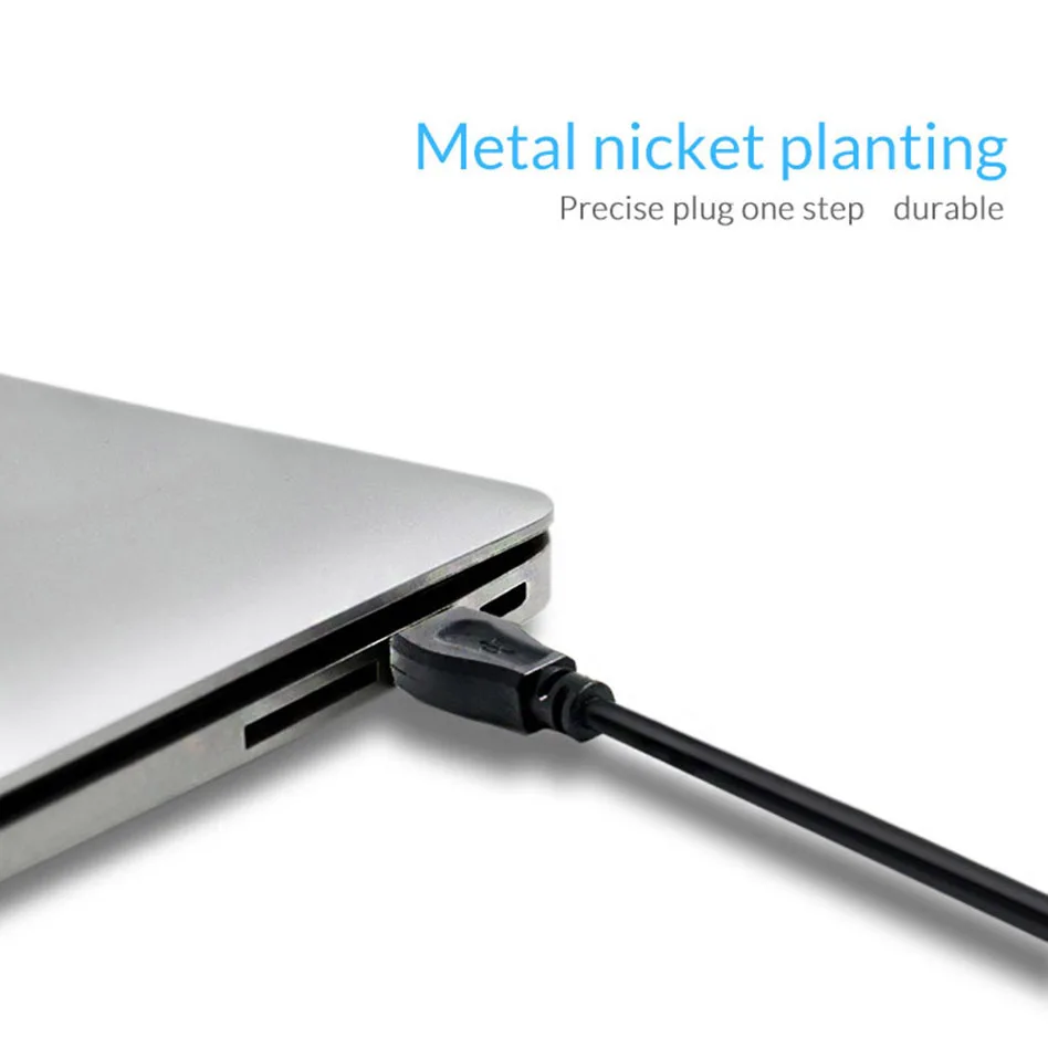 Unnlink USB 2.0 نوع وذكر إلى B الذكور ماسحة مزامنة شاحن بيانات كابل طابعة الحبل الذهب مطلي كابل ل طابعة hp USB2.0 كابل