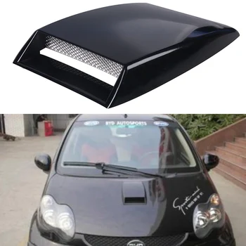 

Universal Car Stickers Car decorative Air Flow Intake Scoop Turbo Bonnet Vent Cover Hood Decorate Black/Silver/White