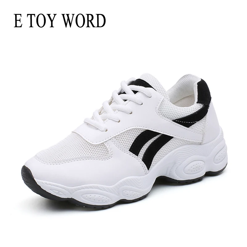 

E TOY WORD womens sneakers 2019 ulzzang Harajuku womens Casual Shoes Comfortable Breathable Mesh Flat Shoes Tenis Feminino