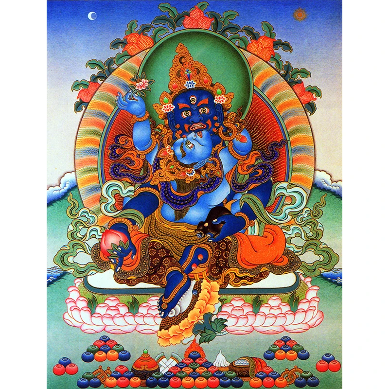 Черный дзамбала изображение